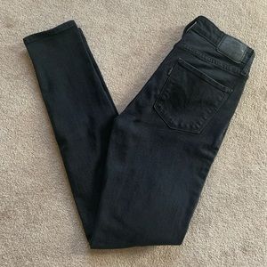 Levi’s 721 High Rise Skinny Black Jeans